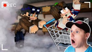 СТРАННЫЙ ТУМАН В СУПЕРМАРКЕТЕ 😱  МГЛА [ЧАСТЬ 1] - СТРАШИЛКИ МАЙНКРАФТ