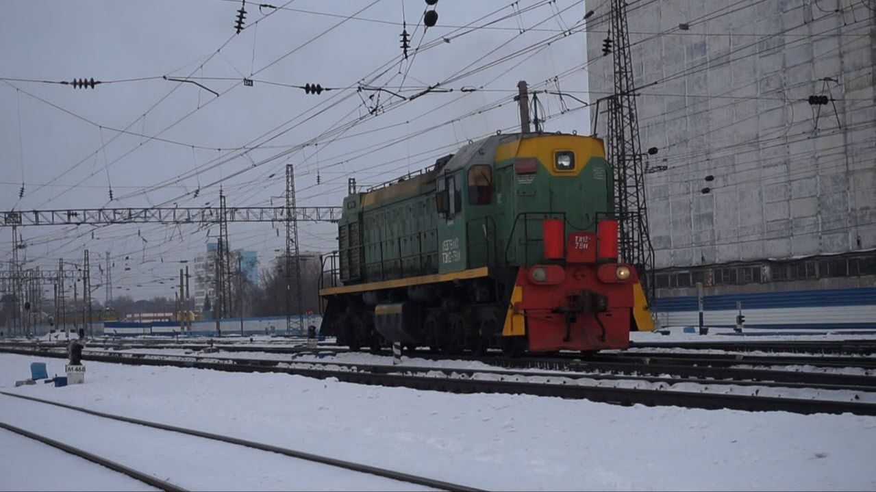 Тепловоз ТЭМ2-7811 смотреть онлайн