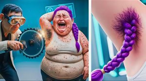 Руми, отвергнутая своими друзьями, делает макияж, чтобы вернуть себе популярность и Джину