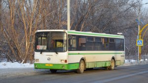 Автобус ЛиАЗ-5256.36 (АС 686 22). Покатушки по Барнаулу.