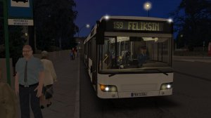 OMSI 2. Тест-драйв Volvo 7700 B9LA. Fikcyjny Szczecin. Маршрут 159