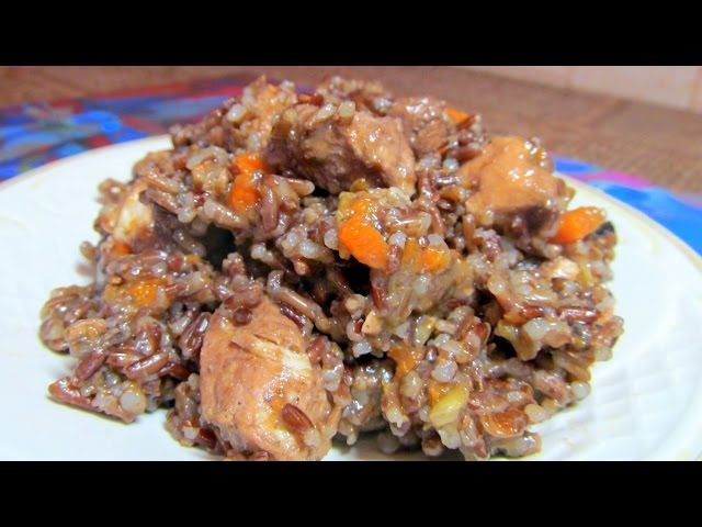 ДОМАШНИЕ ПРОСЯТ ЕЩЕ! 😍 Красный плов 💖 ПОЛЕЗНЫЙ ВАРИАНТ БЛЮДА! смотреть онлайн