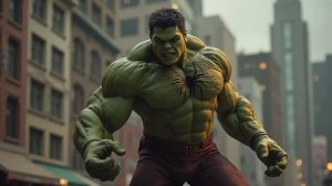 Неожиданное объединение, Халк и Человек паук, спасают город от Локи.