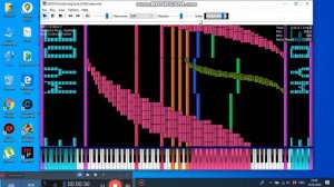 [Black MIDI] Auld Lang Syne 20 thousand notes ~ KF 2015