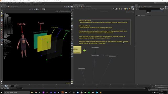 Chapter 3 - Attributes - 3.Attributes in Houdini смотреть онлайн