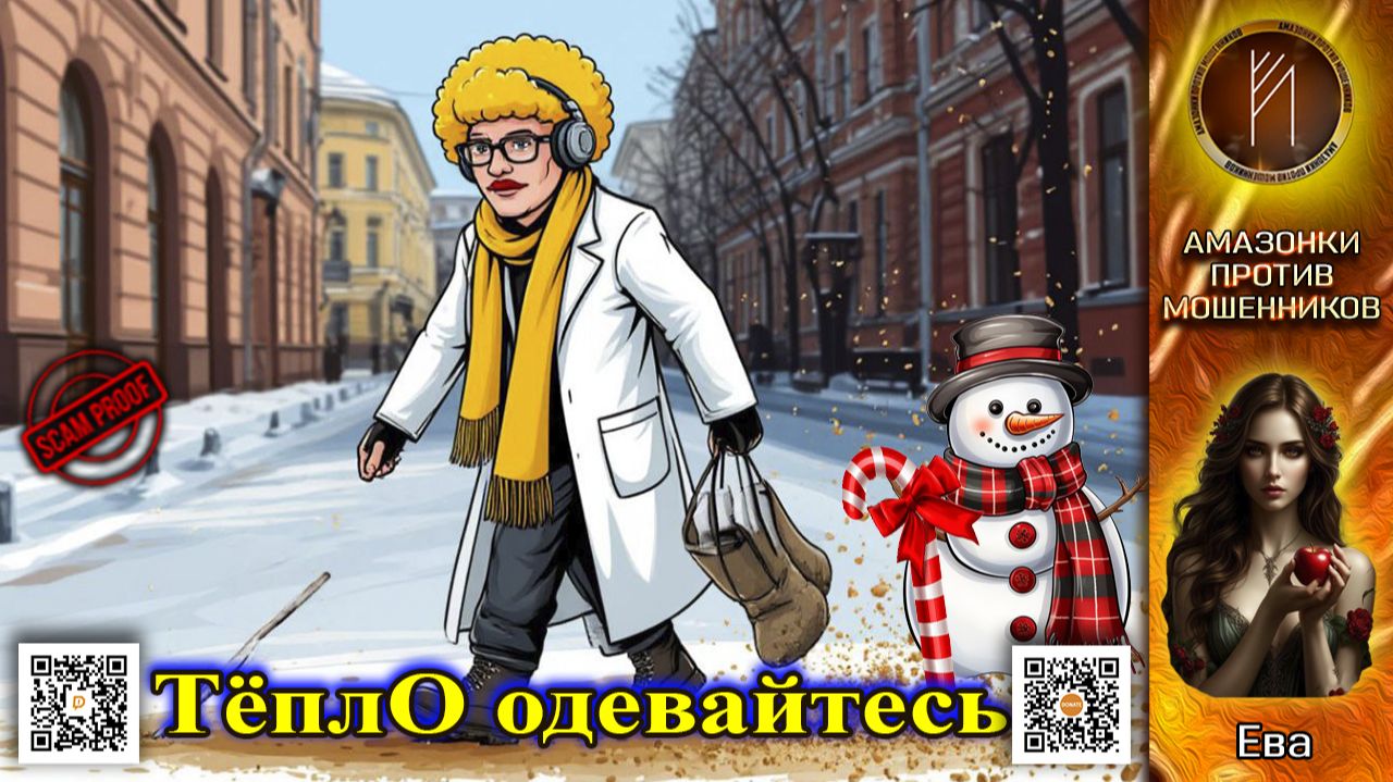 ЕВА. "Забота" мошенников о пожилых людях. Телефонное мошенничество