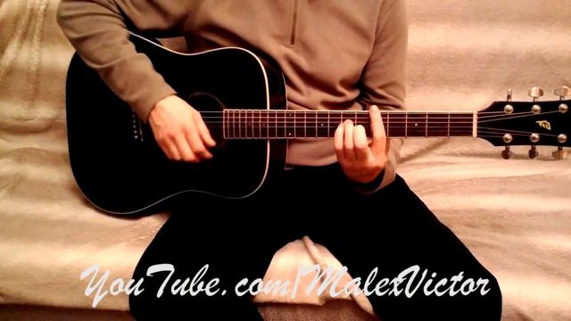 Я рисую. Песня на гитаре. смотреть онлайн