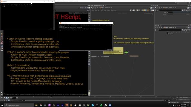Chapter 10 - What Attribures are not - 6. Hython смотреть онлайн