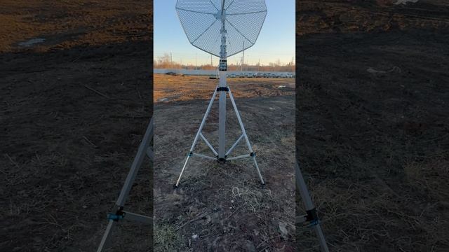 Мачта телескопическая SSG-TM60D4. Процесс развёртывания.