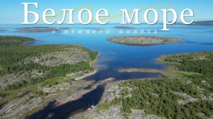 Белое море с высоты птичьего полёта