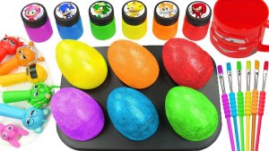 Мультики для самых маленьких. Забавные игрушки. Пластилин Плей до. Слаймы. Волшебство и магия. АСМР