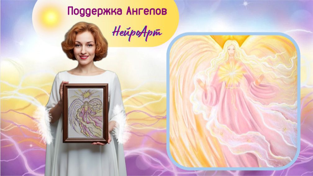 Поддержка Ангелов. Рисуем НейроАрт. Душевный клуб