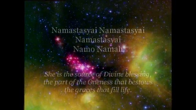 Гимн Божественной Матери.
Devi Prayer   Hymn to the Divine Mother смотреть онлайн