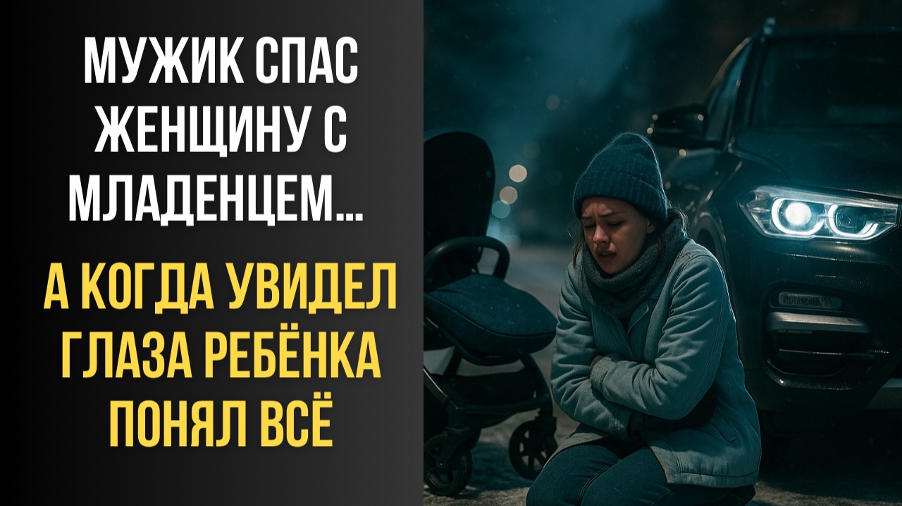 МУЖИК СПАС ЖЕНЩИНУ С МЛАДЕНЦЕМ… А УВИДЕВ РЕБЁНКА УТРОМ — ПОБЛЕДНЕЛ