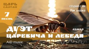 [Царь Салтан] - Песня 7. Дуэт царевича и лебедя. Комар [ИИ]