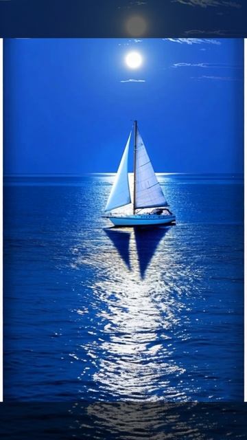 Футаж. Море. Парусник. смотреть онлайн