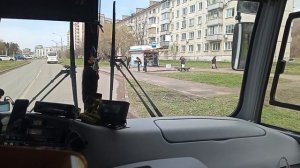 поездка на автобусе Железногорска с ненормальными водителем и кондуктором+ПАЗ 320405-04