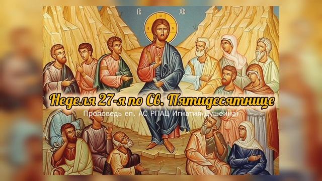 Закон и добродетели. Неделя 27-я по Св. Пятидесятнице 2025 г. Проповедь епископа Игнатия (Душеина)