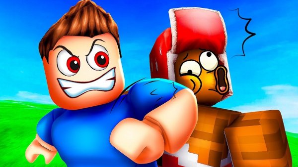 😡Как Я СТАЛ СИЛЬНЕЙШИМ в Роблокс💪