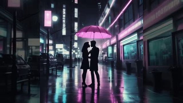 Gray rain falls on empty street смотреть онлайн