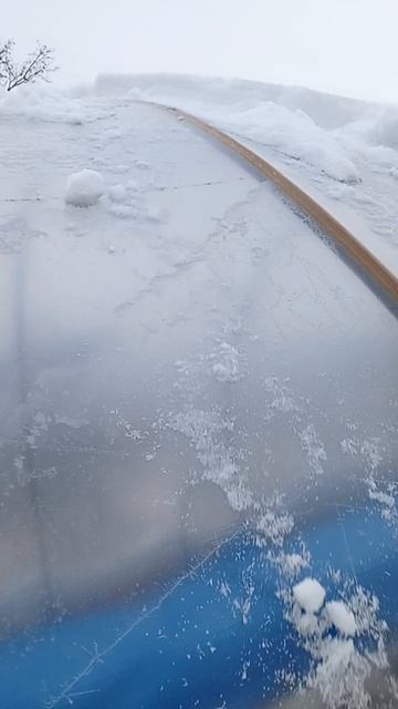 прошли первый хороший снегопад