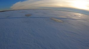 Второй лёд! Второй день рыбалки на жерлицы!