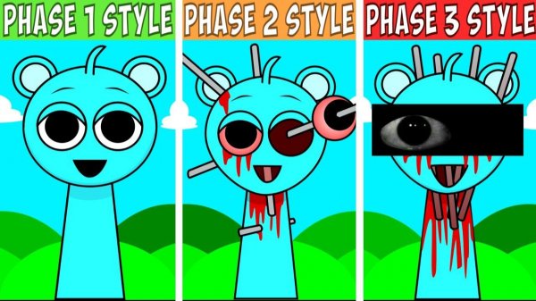 3 ФАЗЫ SPRUNKI INCREDIBOX ВЕСЕЛЫЕ СПРУНКИ СВЕТЛАЯ ВЕРСИЯ #SPRUNKI