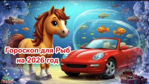 Гороскоп для Рыб на 2026 год. Гороскоп на 2026 год. Гороскоп для Рыб в год Лошади..
