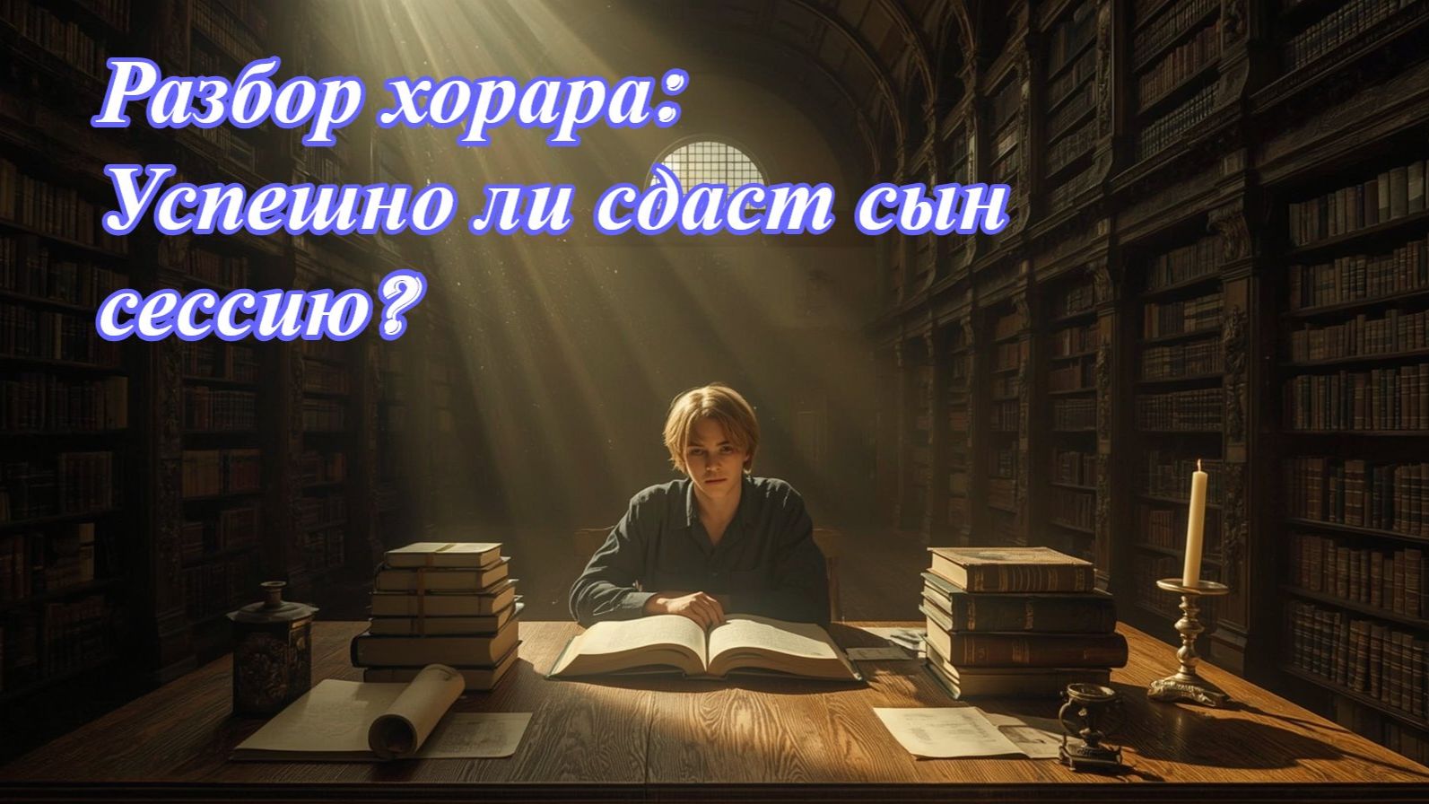 Разбор хорара: Успешно ли сын сдаст сессию? смотреть онлайн
