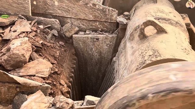 Строительство, дробление щебёнки смотреть онлайн