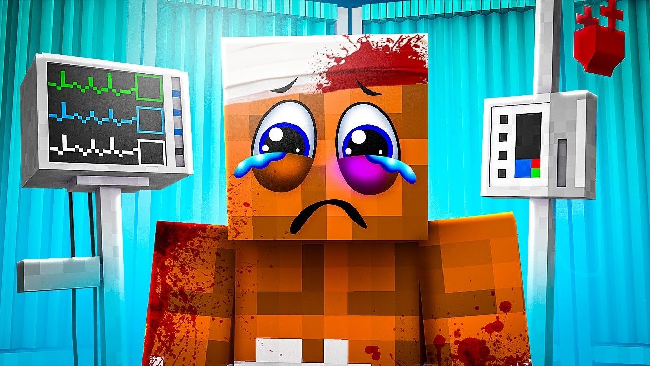 Что Случилось с МОИМ ДРУГОМ?!😲 Попал в БОЛЬНИЦУ в Майнкрафт! смотреть онлайн