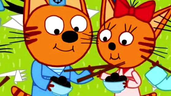 ТРИ КОТА - РАЗВИВАЮЩИЕ ИГРЫ ТРИ КОТА ДЛЯ МАЛЫШЕЙ - ТРИ КОТА МУЛЬТИКИ ДЛЯ ДЕТЕЙ смотреть онлайн