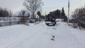 Вкусный завтрак,трактор пришёл .