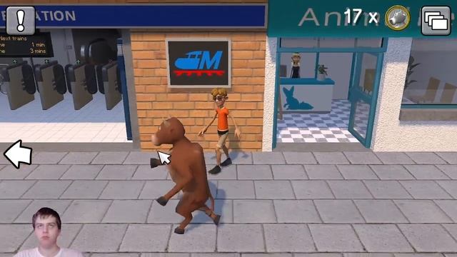 ЛЕТСПЛЕЙ STEER MADNESS | БЫК СПАСАЕТ ЖИВОТНЫХ | #1