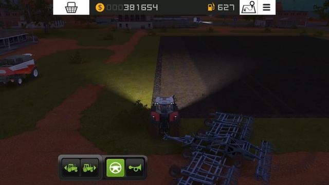 Farming simulator 18 Культивация 1 поля после уборки Серия #1044 смотреть онлайн