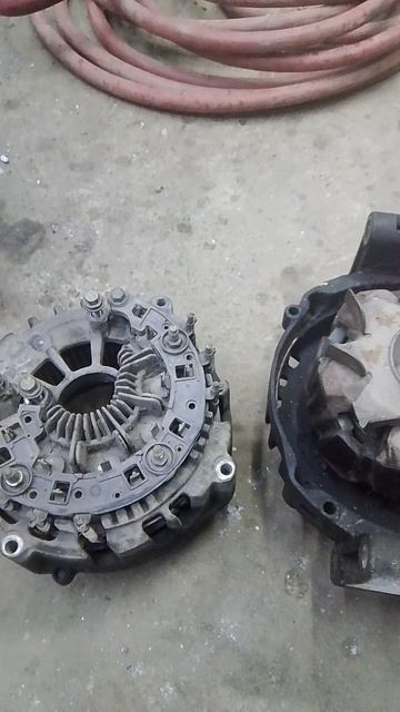 продификтовали генератор на Mercedes Vito 110