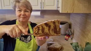 ПЕКУ ПИРОГ "ЗЕБРА" ИЗ СТАРОЙ ЗАПИСНОЙ КНИЖКИ.