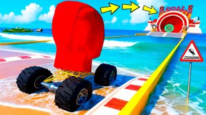 СМОЖЕТ ЛИ МАШИНА ДЭДПУЛА ПРОЕХАТЬ ГЛУБОКУЮ ЯМУ С ВОДОЙ В ГТА 5! ЭКСПЕРИМЕНТ В GTA 5 ONLINE