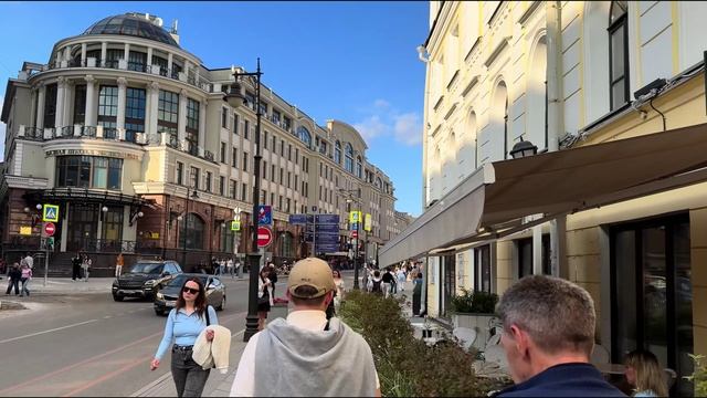 🌆Москва прогулка по столице России улицы, атмосфера и городской ритм✨ смотреть онлайн