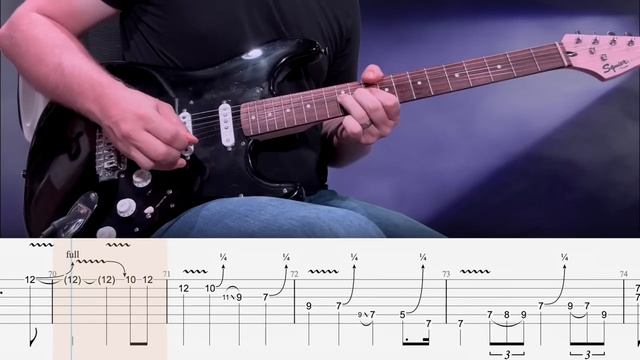 Pink Floyd - Money Cover (Табулатура) Guitar Tutorial TABS смотреть онлайн
