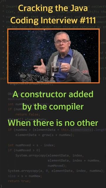 Вопрос 111. Пустые конструкторы. #java смотреть онлайн