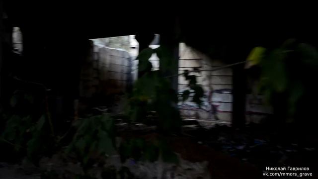 Inside an abandoned building