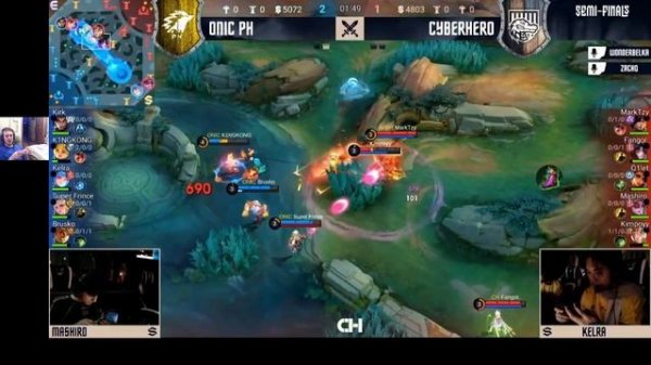 MOBILE LEGENDS: BANG BANG ; CYBERHERO x Donatov.net Winter is coming ; ONIC PH v (Part 4/5)