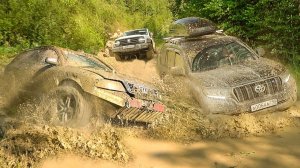 Бешенная Audi Quattro разрывает бездорожье Кто доедет Генерал Prado, Tank 300 или Уаз