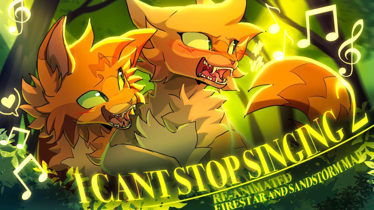 CAN'T STOP SINGING 2|| RE-ANIMATED FIRESTAR & SANDSTORM (КОТЫ ВОИТЕЛИ МАП ПЕРЕЗАЛИВ) смотреть онлайн