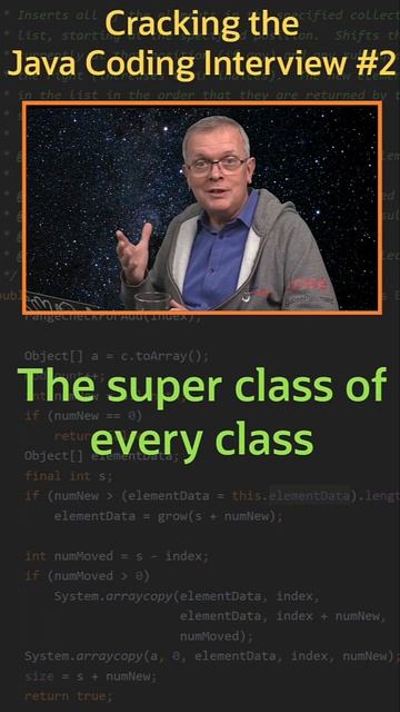 #2 Что такое class Object в Java? смотреть онлайн