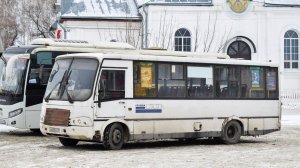 Автобус ПАЗ-320412-05 (К 035 ХН 22). Покатушки с Барнаула до Научного Городка.