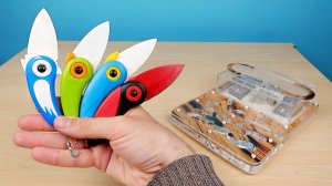 Новый Нож Птичка! Как живут муравьи с новым Декором ! alex boyko