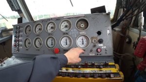Обзор кабины электровоза ВЛ80с