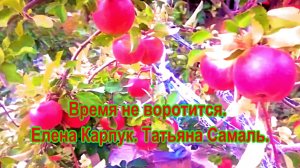 Время не воротится. Елена Карпук. Татьяна Самаль.